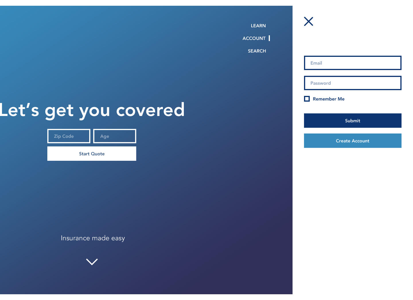 Lockton Marketplace - Website Concept